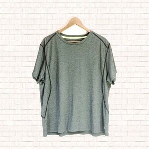 Exertek Men’s Active T-shirt Performance Wicking Fabric Dark Gray XXL EUC OBO